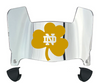 Notre Dame Fighting Irish Mini Football Helmet Visor Shield w/ Clips - PICK VISOR & LOGO COLOR