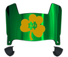 Notre Dame Fighting Irish Mini Football Helmet Visor Shield w/ Clips - PICK VISOR & LOGO COLOR