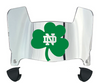 Notre Dame Fighting Irish Mini Football Helmet Visor Shield w/ Clips - PICK VISOR & LOGO COLOR