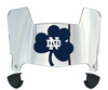 Notre Dame Fighting Irish Mini Football Helmet Visor Shield w/ Clips - PICK VISOR & LOGO COLOR