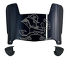 Notre Dame Fighting Irish Mini Football Helmet Visor Shield w/ Clips - PICK VISOR & LOGO COLOR