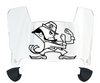 Notre Dame Fighting Irish Mini Football Helmet Visor Shield w/ Clips - PICK VISOR & LOGO COLOR