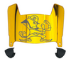 Notre Dame Fighting Irish Mini Football Helmet Visor Shield w/ Clips - PICK VISOR & LOGO COLOR