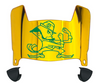 Notre Dame Fighting Irish Mini Football Helmet Visor Shield w/ Clips - PICK VISOR & LOGO COLOR