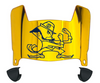 Notre Dame Fighting Irish Mini Football Helmet Visor Shield w/ Clips - PICK VISOR & LOGO COLOR