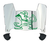 Notre Dame Fighting Irish Mini Football Helmet Visor Shield w/ Clips - PICK VISOR & LOGO COLOR