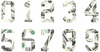 MONEY PRINT Custom Sports Jersey Style Number Vinyl Decal  - Pick Your Number & Size