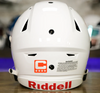 Captain Patch Jersey C Style ORANGE Football Helmet Decal - Perfect for Adult & Youth Full Size Football Helmets