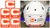 Captain Patch Jersey C Style ORANGE Football Helmet Decal - Perfect for Adult & Youth Full Size Football Helmets