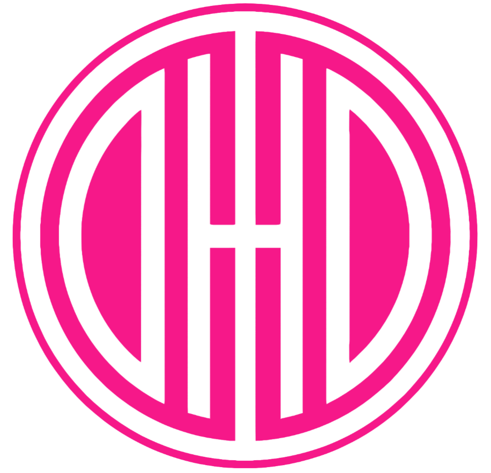 Ohio Bobcats HOT PINK Retro Throwback Logo Premium DieCut Vinyl Decal PICK SIZE