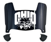 Ohio Bobcats Mini Football Helmet Visor Shield w/ Clips - PICK VISOR & LOGO COLOR