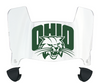 Ohio Bobcats Mini Football Helmet Visor Shield w/ Clips - PICK VISOR & LOGO COLOR