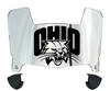 Ohio Bobcats Mini Football Helmet Visor Shield w/ Clips - PICK VISOR & LOGO COLOR
