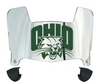 Ohio Bobcats Mini Football Helmet Visor Shield w/ Clips - PICK VISOR & LOGO COLOR