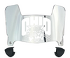 Ohio Bobcats Mini Football Helmet Visor Shield w/ Clips - PICK VISOR & LOGO COLOR
