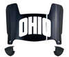 Ohio Bobcats Mini Football Helmet Visor Shield w/ Clips - PICK VISOR & LOGO COLOR