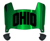 Ohio Bobcats Mini Football Helmet Visor Shield w/ Clips - PICK VISOR & LOGO COLOR