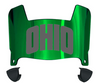 Ohio Bobcats Mini Football Helmet Visor Shield w/ Clips - PICK VISOR & LOGO COLOR