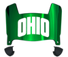Ohio Bobcats Mini Football Helmet Visor Shield w/ Clips - PICK VISOR & LOGO COLOR