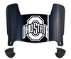 Ohio State Buckeyes Mini Football Helmet Visor Shield w/ Clips - PICK VISOR & LOGO COLOR