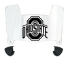 Ohio State Buckeyes Mini Football Helmet Visor Shield w/ Clips - PICK VISOR & LOGO COLOR