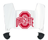 Ohio State Buckeyes Mini Football Helmet Visor Shield w/ Clips - PICK VISOR & LOGO COLOR