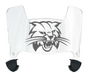 Ohio Bobcats Mini Football Helmet Visor Shield w/ Clips - PICK VISOR & LOGO COLOR