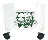 Ohio Bobcats Mini Football Helmet Visor Shield w/ Clips - PICK VISOR & LOGO COLOR