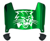 Ohio Bobcats Mini Football Helmet Visor Shield w/ Clips - PICK VISOR & LOGO COLOR