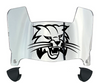 Ohio Bobcats Mini Football Helmet Visor Shield w/ Clips - PICK VISOR & LOGO COLOR