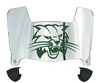 Ohio Bobcats Mini Football Helmet Visor Shield w/ Clips - PICK VISOR & LOGO COLOR