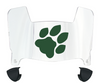 Ohio Bobcats Mini Football Helmet Visor Shield w/ Clips - PICK VISOR & LOGO COLOR