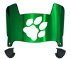 Ohio Bobcats Mini Football Helmet Visor Shield w/ Clips - PICK VISOR & LOGO COLOR