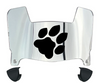 Ohio Bobcats Mini Football Helmet Visor Shield w/ Clips - PICK VISOR & LOGO COLOR