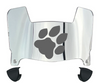 Ohio Bobcats Mini Football Helmet Visor Shield w/ Clips - PICK VISOR & LOGO COLOR
