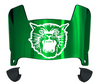 Ohio Bobcats Mini Football Helmet Visor Shield w/ Clips - PICK VISOR & LOGO COLOR