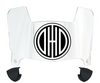 Ohio Bobcats Mini Football Helmet Visor Shield w/ Clips - PICK VISOR & LOGO COLOR