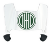 Ohio Bobcats Mini Football Helmet Visor Shield w/ Clips - PICK VISOR & LOGO COLOR