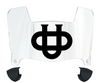 Ohio Bobcats Mini Football Helmet Visor Shield w/ Clips - PICK VISOR & LOGO COLOR