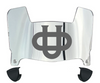 Ohio Bobcats Mini Football Helmet Visor Shield w/ Clips - PICK VISOR & LOGO COLOR