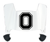 Ohio State Buckeyes Mini Football Helmet Visor Shield w/ Clips - PICK VISOR & LOGO COLOR
