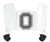 Ohio State Buckeyes Mini Football Helmet Visor Shield w/ Clips - PICK VISOR & LOGO COLOR