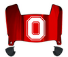 Ohio State Buckeyes Mini Football Helmet Visor Shield w/ Clips - PICK VISOR & LOGO COLOR