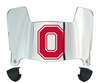 Ohio State Buckeyes Mini Football Helmet Visor Shield w/ Clips - PICK VISOR & LOGO COLOR