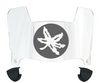 Ohio State Buckeyes Mini Football Helmet Visor Shield w/ Clips - PICK VISOR & LOGO COLOR