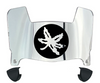 Ohio State Buckeyes Mini Football Helmet Visor Shield w/ Clips - PICK VISOR & LOGO COLOR