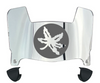 Ohio State Buckeyes Mini Football Helmet Visor Shield w/ Clips - PICK VISOR & LOGO COLOR