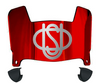 Ohio State Buckeyes Mini Football Helmet Visor Shield w/ Clips - PICK VISOR & LOGO COLOR