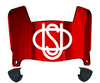 Ohio State Buckeyes Mini Football Helmet Visor Shield w/ Clips - PICK VISOR & LOGO COLOR