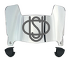 Ohio State Buckeyes Mini Football Helmet Visor Shield w/ Clips - PICK VISOR & LOGO COLOR